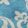 Premium Machine Washable Prisco Turquoise Rug