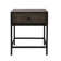 End Table with Storage and Built-In Outlets