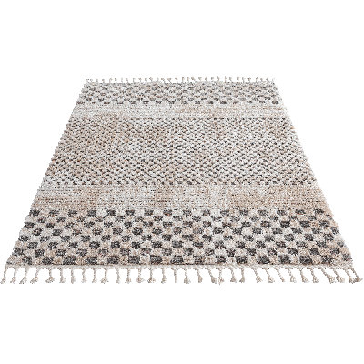 Shoemaker Checkered Pattern Area Rug