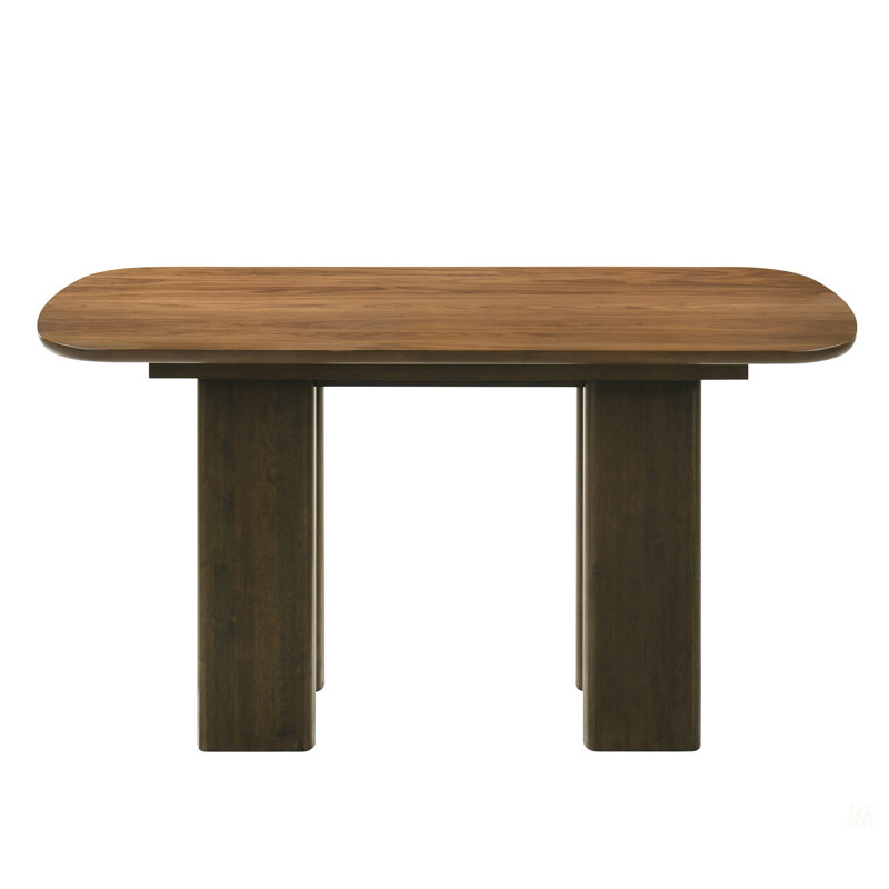 Delina Walnut Dining Table