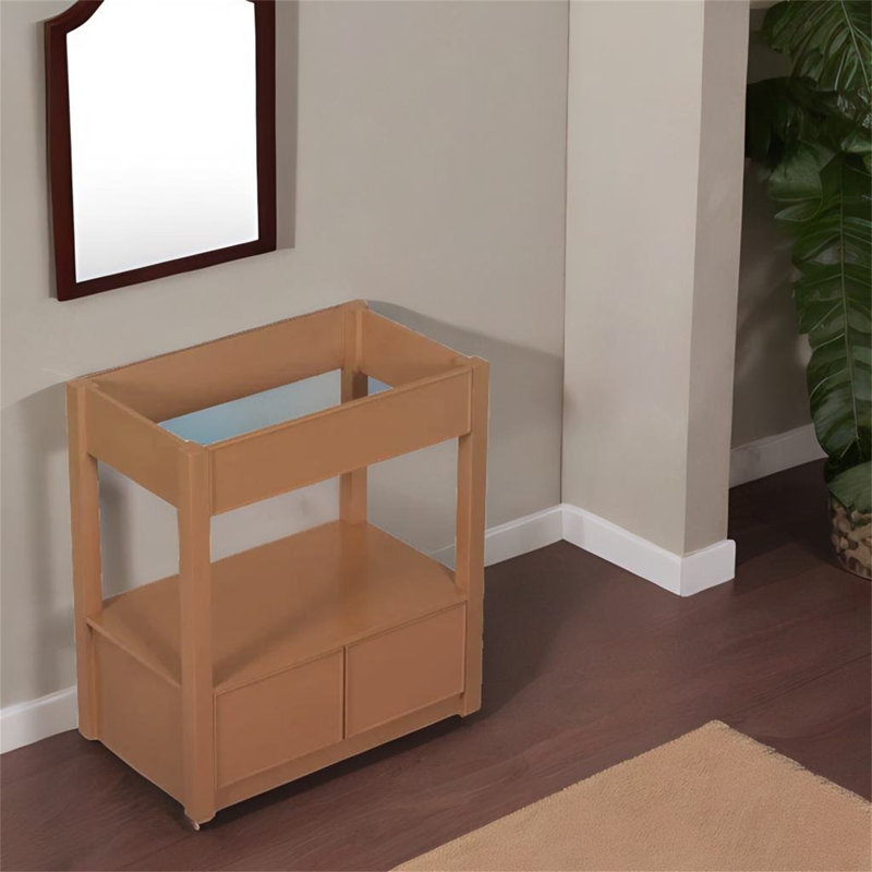 29.4'' Single Bathroom Vanity Base Only, Brown