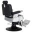 Fauteuil de coiffeur hydraulique robuste, fauteuil de salon inclinable