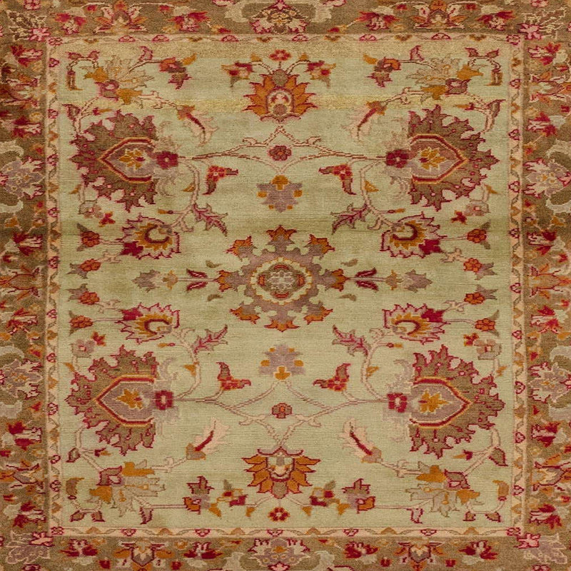 Tapis abstrait moderne 2999, Carré 8 pi