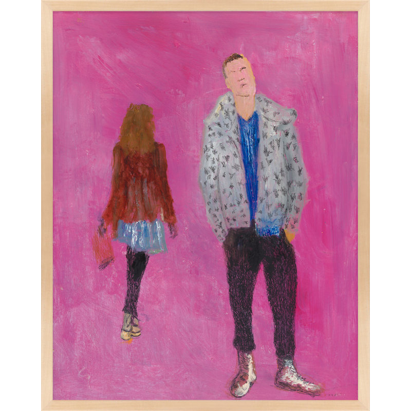 Pocket Cool Painting by Simon Schneiderman, Brown, 25" H x 20" W x 1.25" D