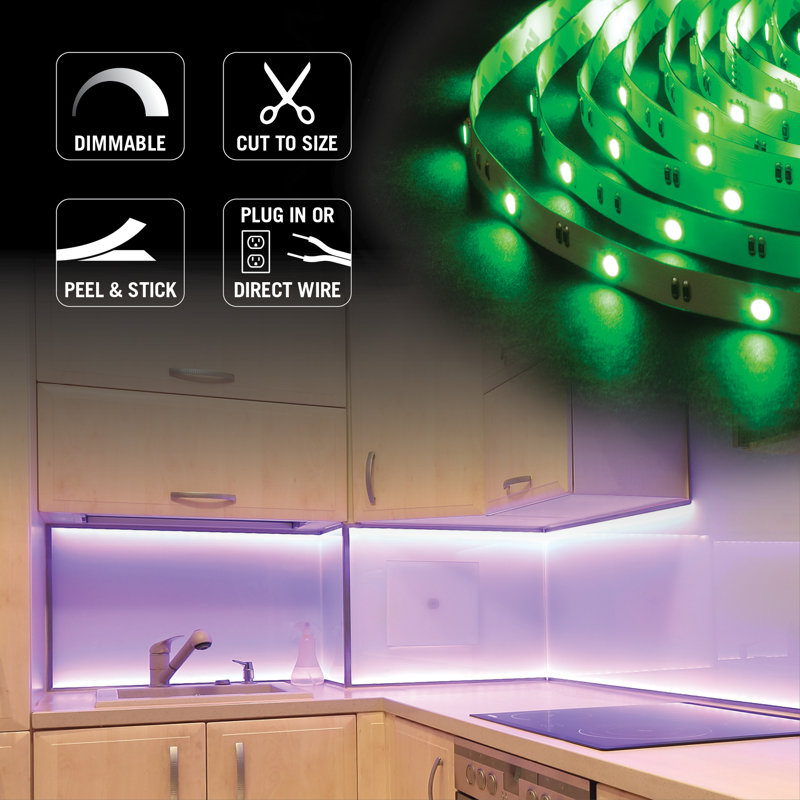 Ensemble de bande lumineuse à DEL 24 fils RibbonFlex Home