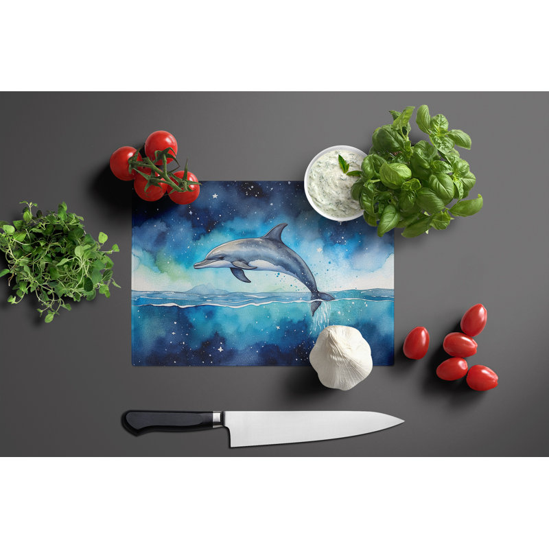 Planche à découper Dolphin in a Starry