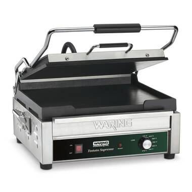 DeLonghi Livenza Compact All Day Grill 3 in 1 Waffle Grill Griddle Plates  SW13ABCS Electric Indoor - Office Depot