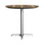 Plateau de table commercial sans soudure toutes saisons avec base entrecroisée-807201348-817803494