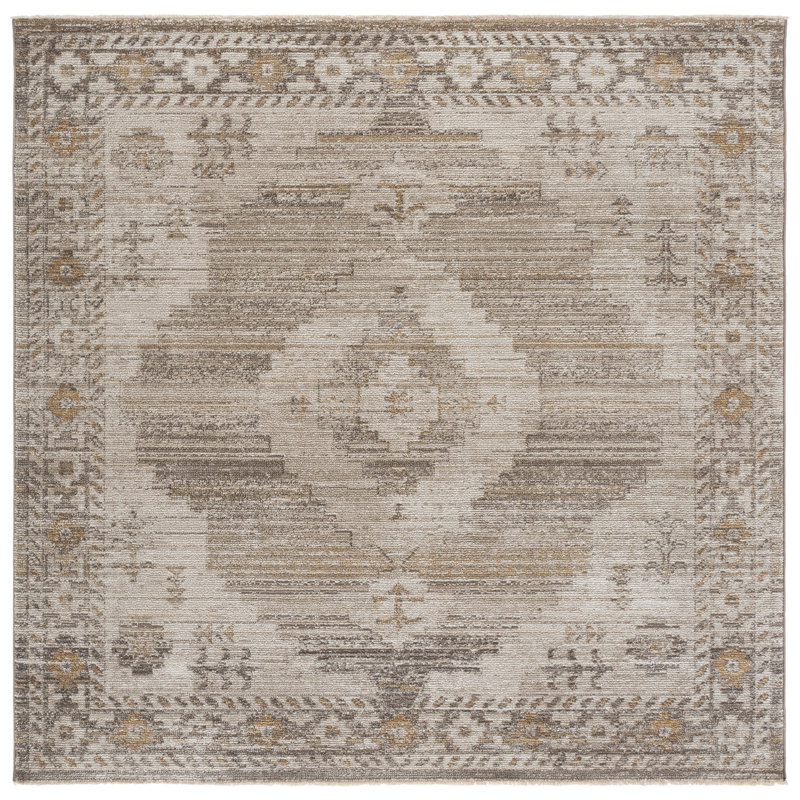 Hazel 520 Performance Oriental Rug, Square 6'