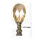Stephanov Large Crystal Teardrops Lamp Finial