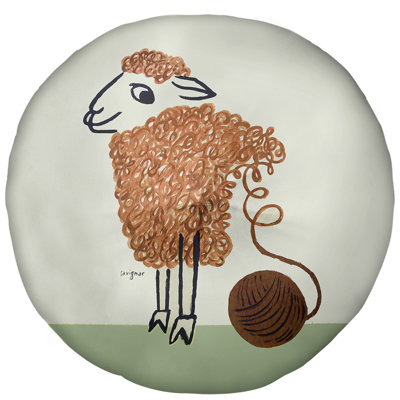 Raymond Round Floor Pillow