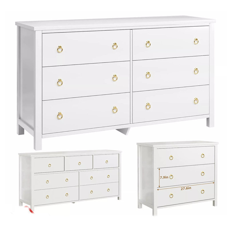 Commodes blanches 