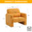 Minimalist Comfy Upholstered Accent Chair Single Sofa Chair For Living Room-1628986329