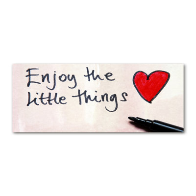 Little Things - No Frame Print on Canvas
