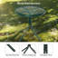 Table d'appoint ronde 18 po, vert-191746436