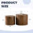 2-Pieces Round Wooden Nesting Coffee Table-1210383085