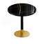 Round Modern Dinning Table 31.5 inches Bistro Table Tulip Table with Faux Marble top,Easy Assemble,Sturdy Metal Frame Diameter