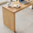 Burlywood Rectangular Solid Wood desk-109598539