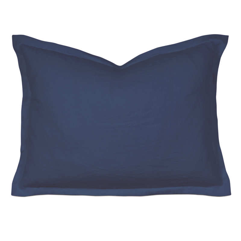 Shiloh Linen Sham, Standard, Indigo