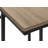 Accent Table C-shaped, End, Side, Snack, Living Room, Bedroom, Metal, Laminate, Contemporary-2009291366