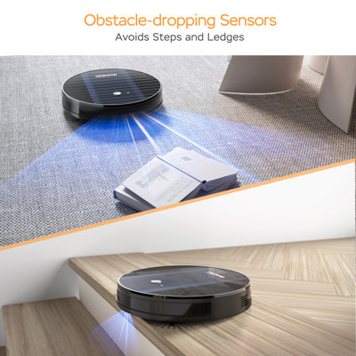 Robot Vacuum Cleaner – 1800pa Strong Suction, Ultra-thin 2.85", Wi-fi/app Control, 100-min Runtime, Self-charging 