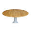 Table de salle à manger à abattant de 42 po sur piédestal en bois d'hévéa massif Philipston-1432809339-1410443609