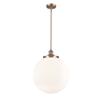 Franklin Restoration - Frederick - 1 Light 16" Stem Hung Pendant - Bulb Not Included