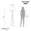 Bridgeport 160cm Tripod Floor Lamp-317682910