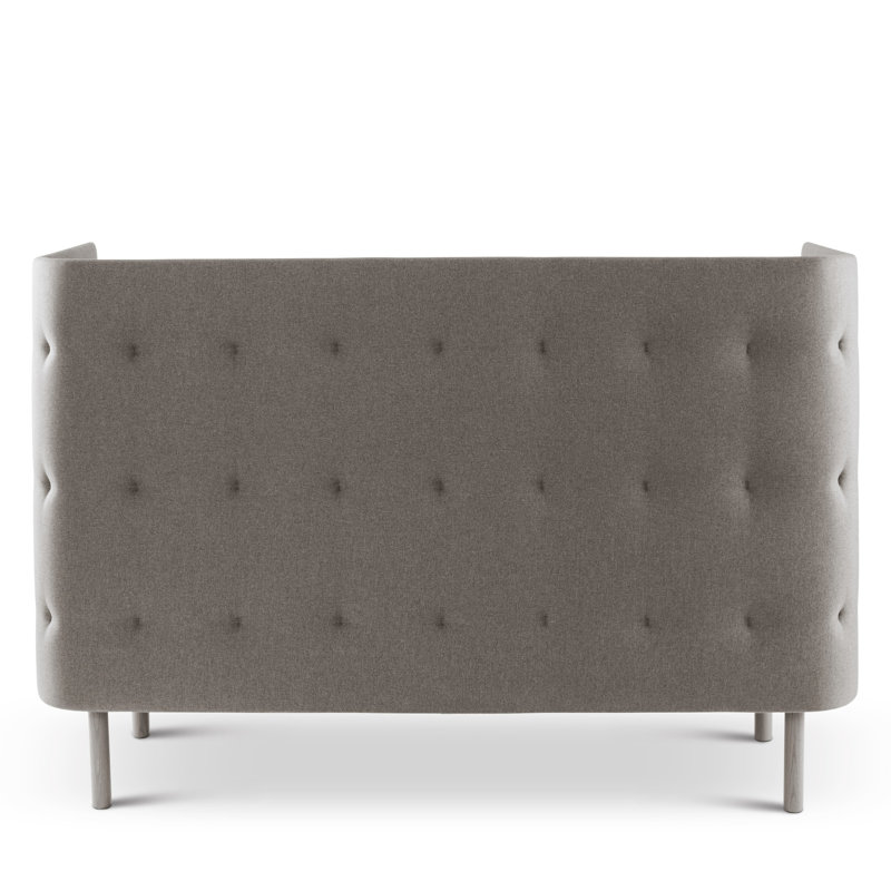 QT Lounge Sofa, Gray/Dark Gray