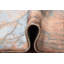 Tapis abstrait lune au clair de lune 6 x 8