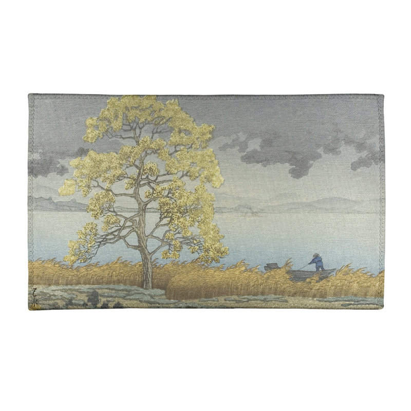Tapis de pluie jaune/gris shore, Rectangle 2 pi x 3 pi