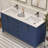Rooh 60'' Double Bathroom Vanity with White Quartz Top-92872025