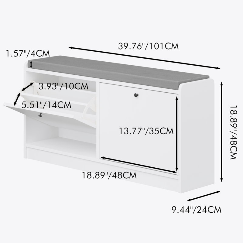 Upholstered Storage Bench