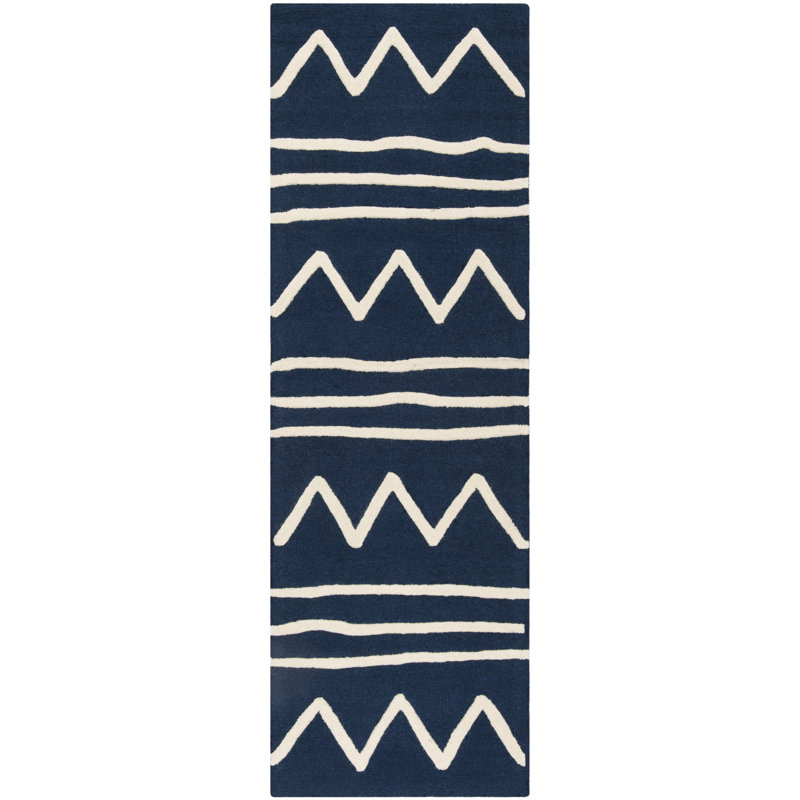Krystyna Hand Tufted Wool Rug, Runner 2'6" x 8'