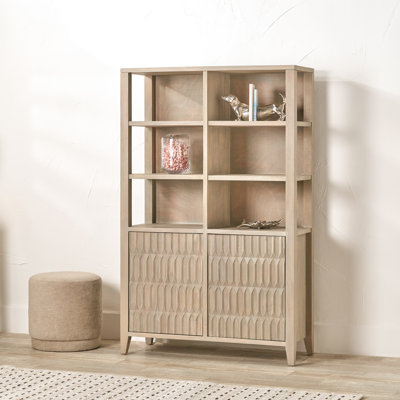 Abrytha Open Shelving China Cabinet