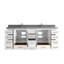 Ensemble de meuble-lavabo double 84 po Eser-907489090-820711740