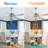 52" Silver Crsytal Ceiling Fan with Light and Remote Control 6-speed Reversible DC Motor-985788465