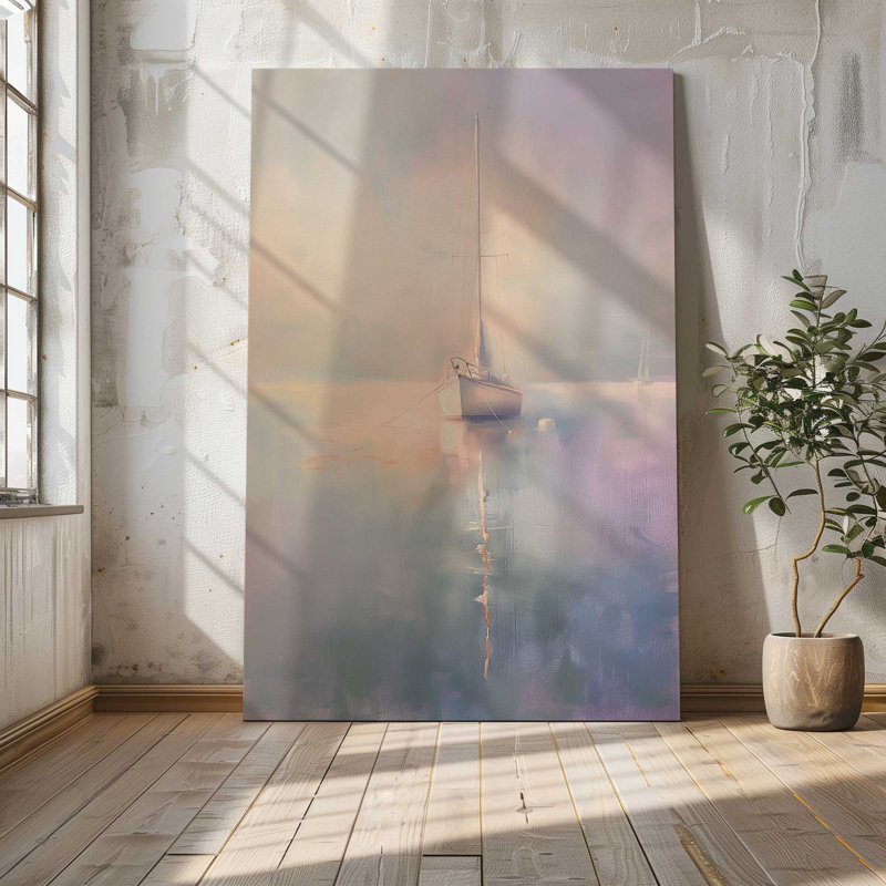 Impression sur toile grand Ocean Sentinel v1, H 54 po x l 36 po