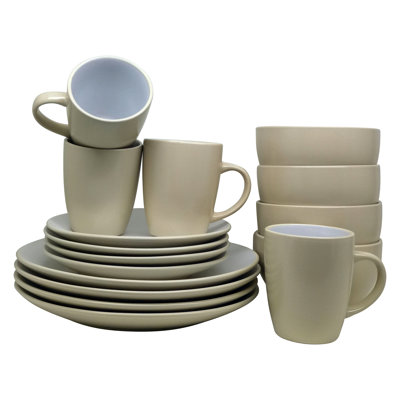 Wayfair Basics® Briese 16 Piece Dinnerware Set, Service for 4