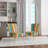 Upholstered Floral Side Chair - Modern floral Accent Chair-135417328