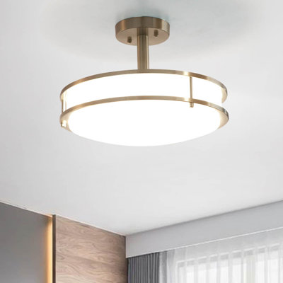 Janique LED Semi Flush Mount Light