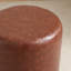 30cm Small Round Faux Leather Upholstered Ottoman-1061551668