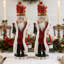 2 pièces 14 pouces Ornativité de Noël Père Noël Casse-Noisette