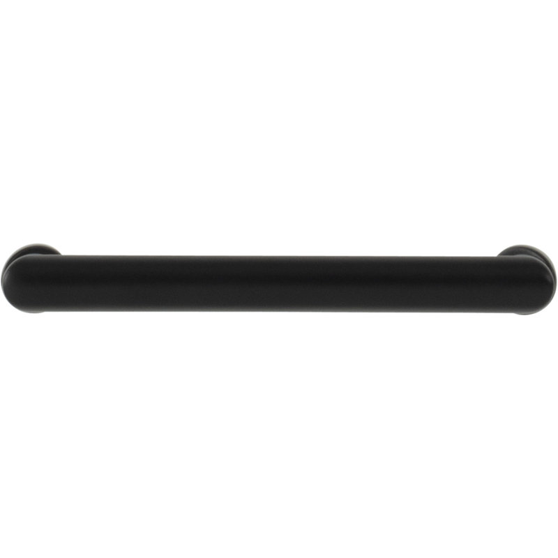 Florham Bar Pull, Flat Black, 3 3/4" Center to Center