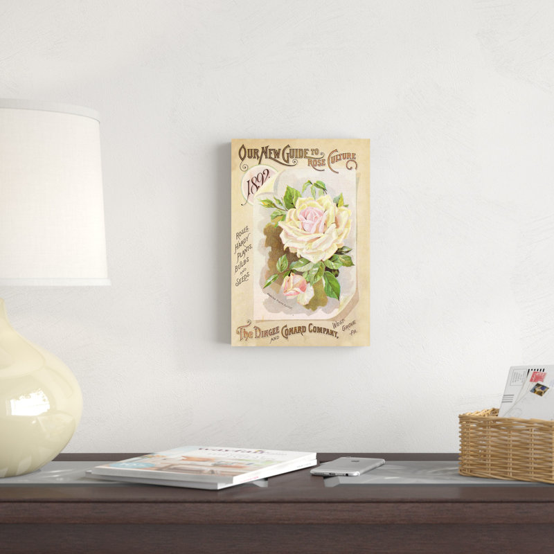 Paquets de graines antiques - publicité sur toile tendue, H 12 po x l 8 po
