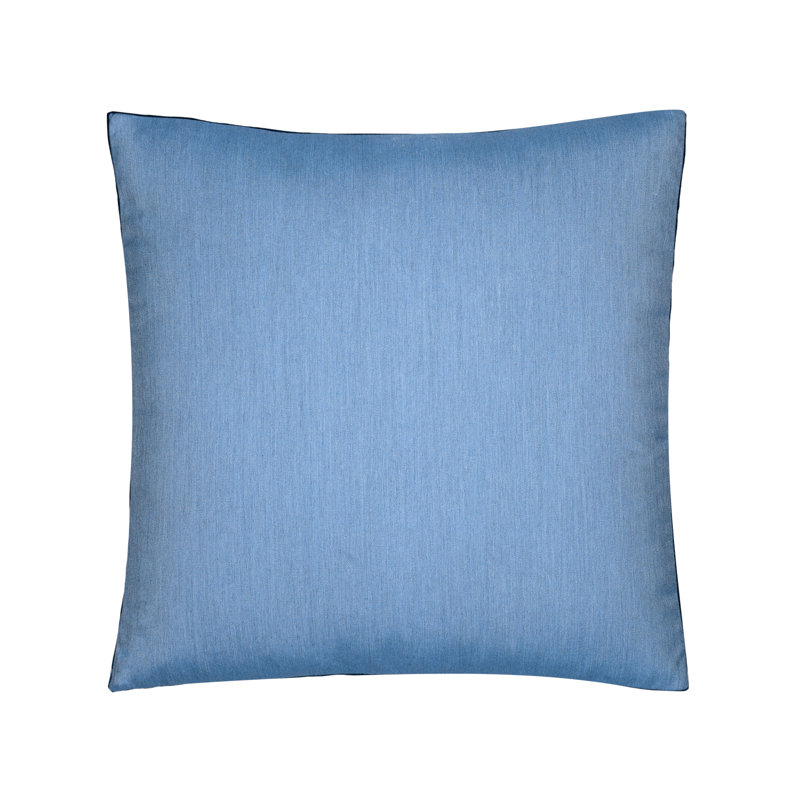 Ocean Banded Box Square Performance Pillow Cover & Insert