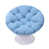 Blue Polyester Blend/White is out of stock