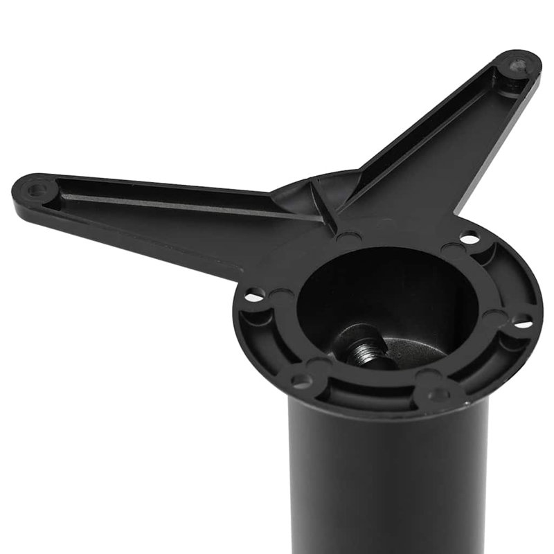 Pieds de table réglables en hauteur Latitude Run®, H 34,3 po x l 2,4 po x P 2,4 po, Chrome
