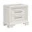 Nightstand W/ USB, Creamy White