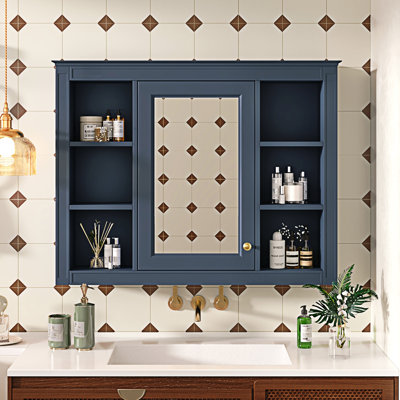 Armoire à pharmacie murale avec miroir
